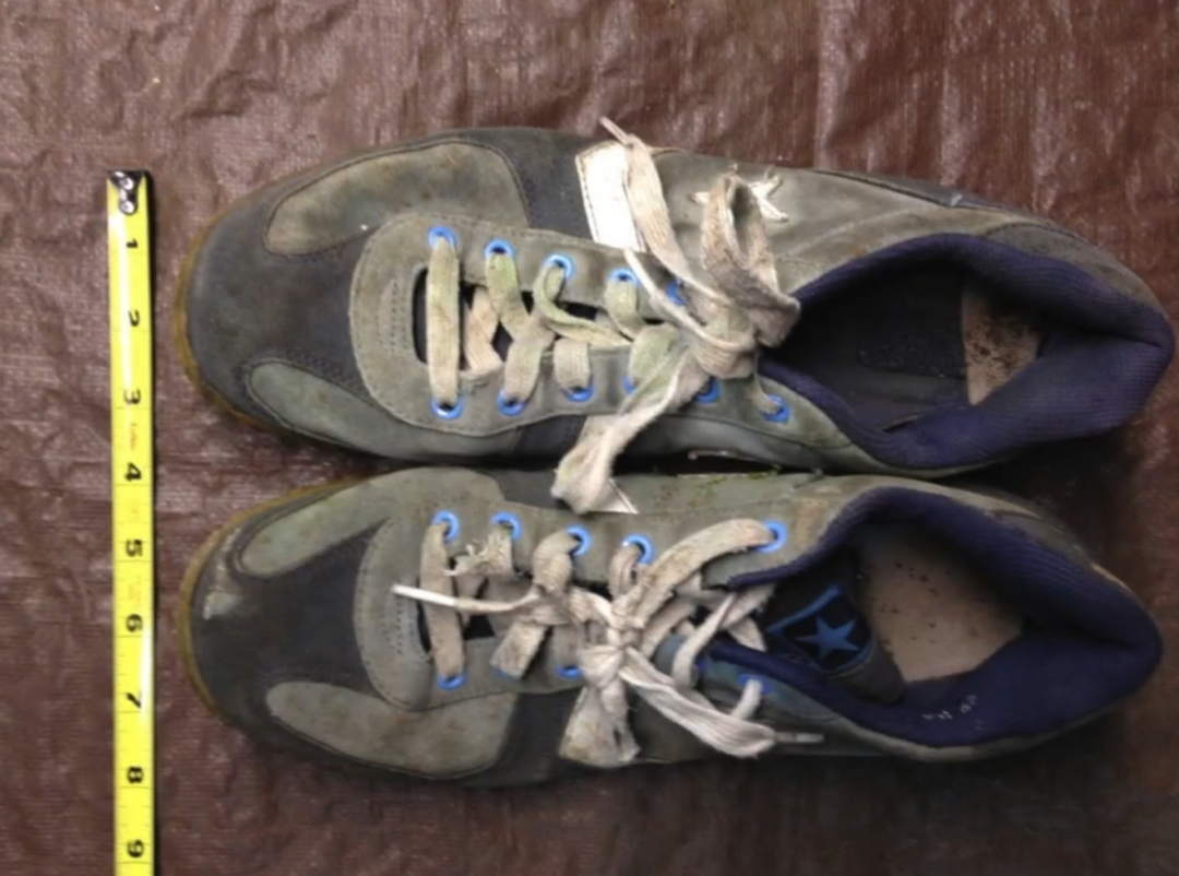 Blue Suede Shoes / Barefoot Print