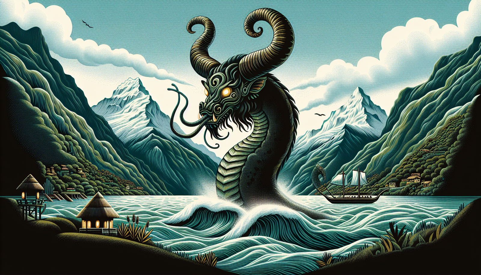 lake tota monster