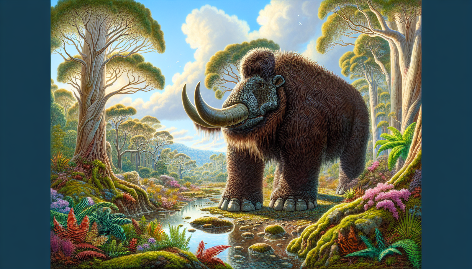 Extinct creatures cryptid counterparts