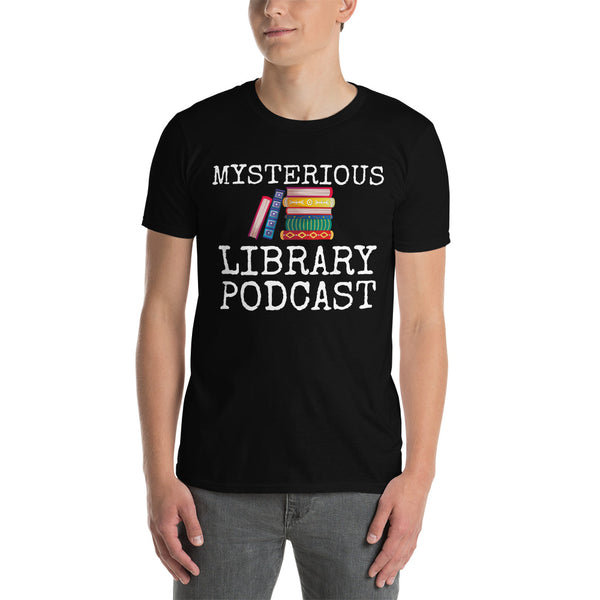 Mysterious Library Podcast Short-Sleeve Unisex T-Shirt Mysterious Library Podcast Short-Sleeve Unisex T-Shirt