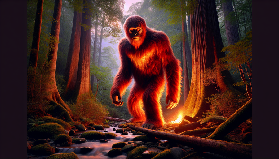 The Legend of Appalachia's Great Fire Ape – Hangar1publishing