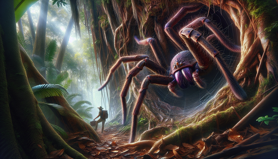 The Kouilou Spider: Cryptozoology's Congolese Giant – Hangar1publishing