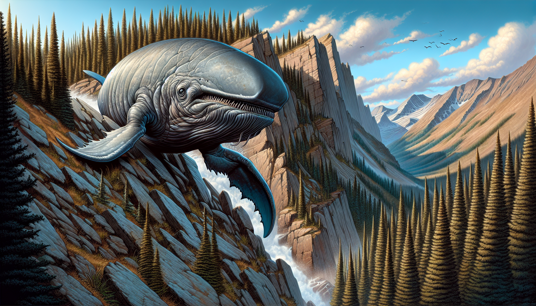 Colorado Raptor Cryptid Discover the Slide Rock Bolter Cryptid: Colorado's Legendary Monster ...