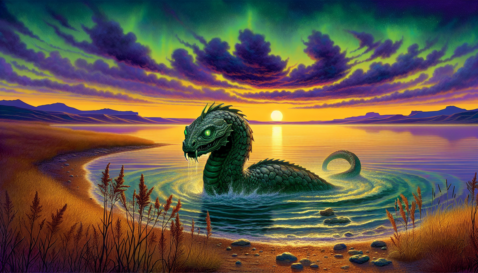 alkali lake monster