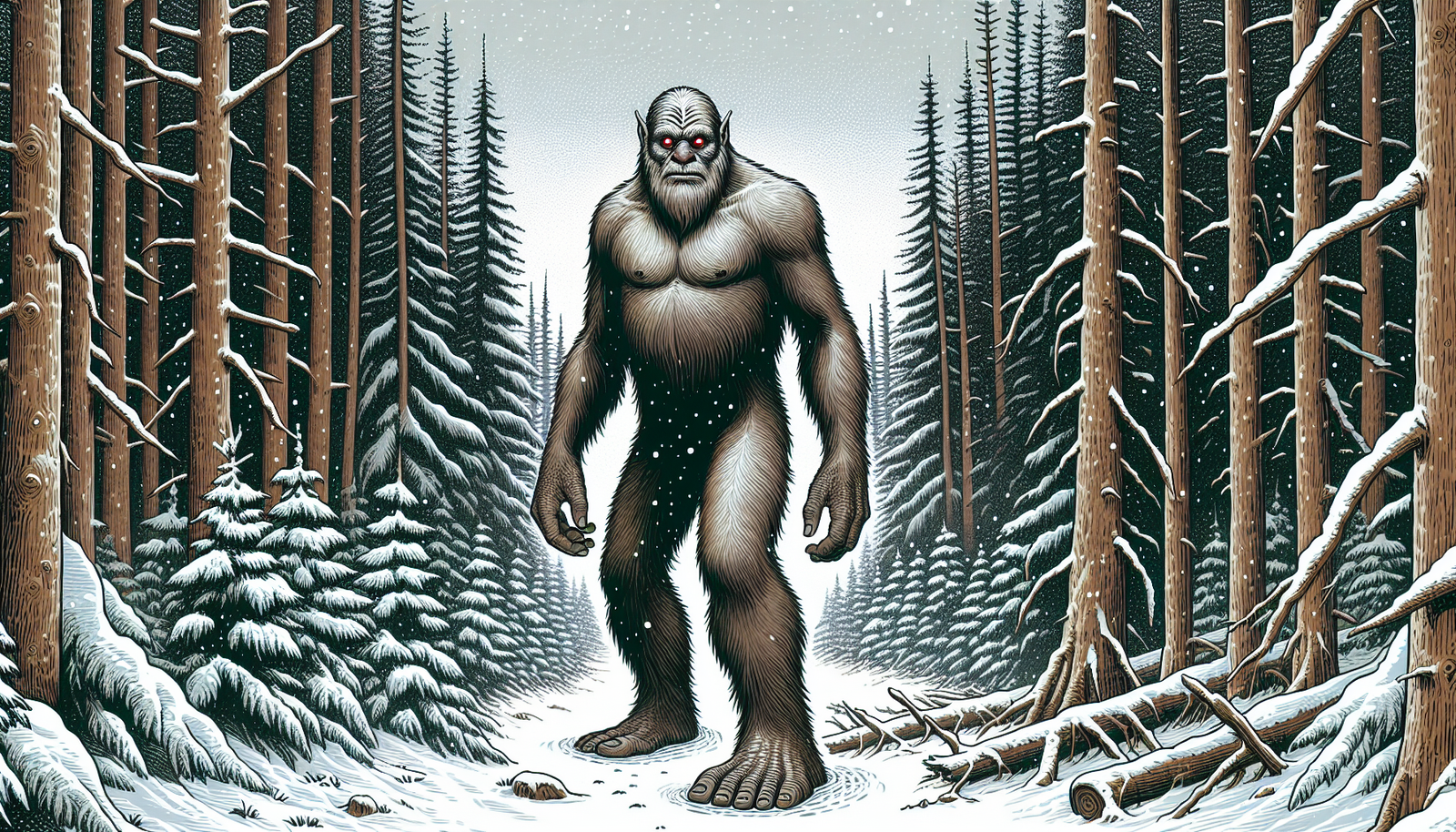 North Dakota Bigfoot Sightings