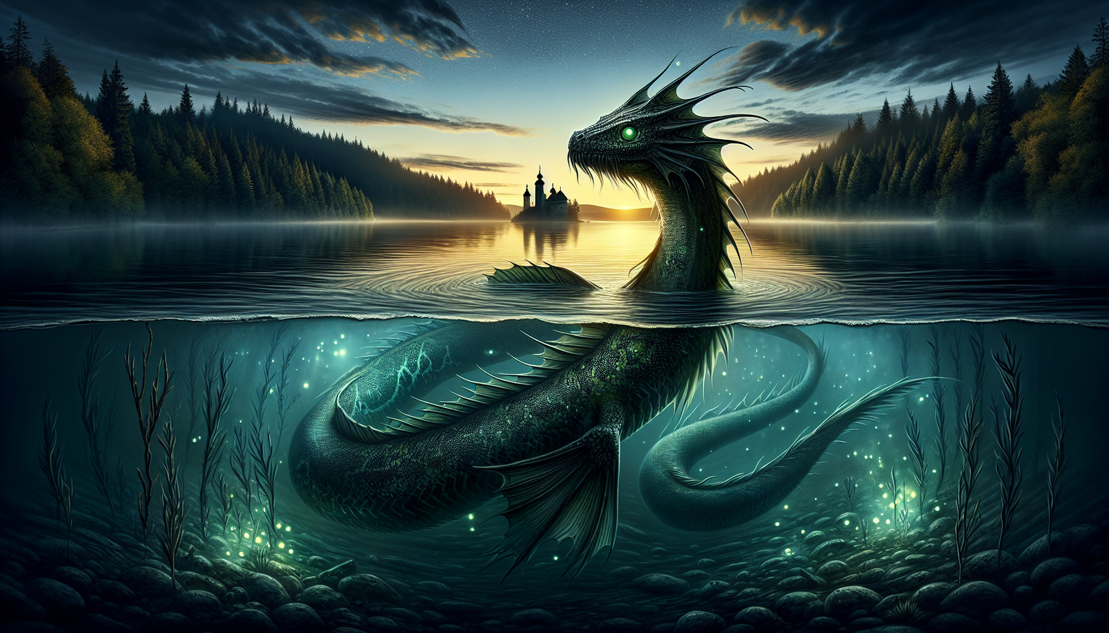 Lake Brosno Dragon, Russia's Nessie