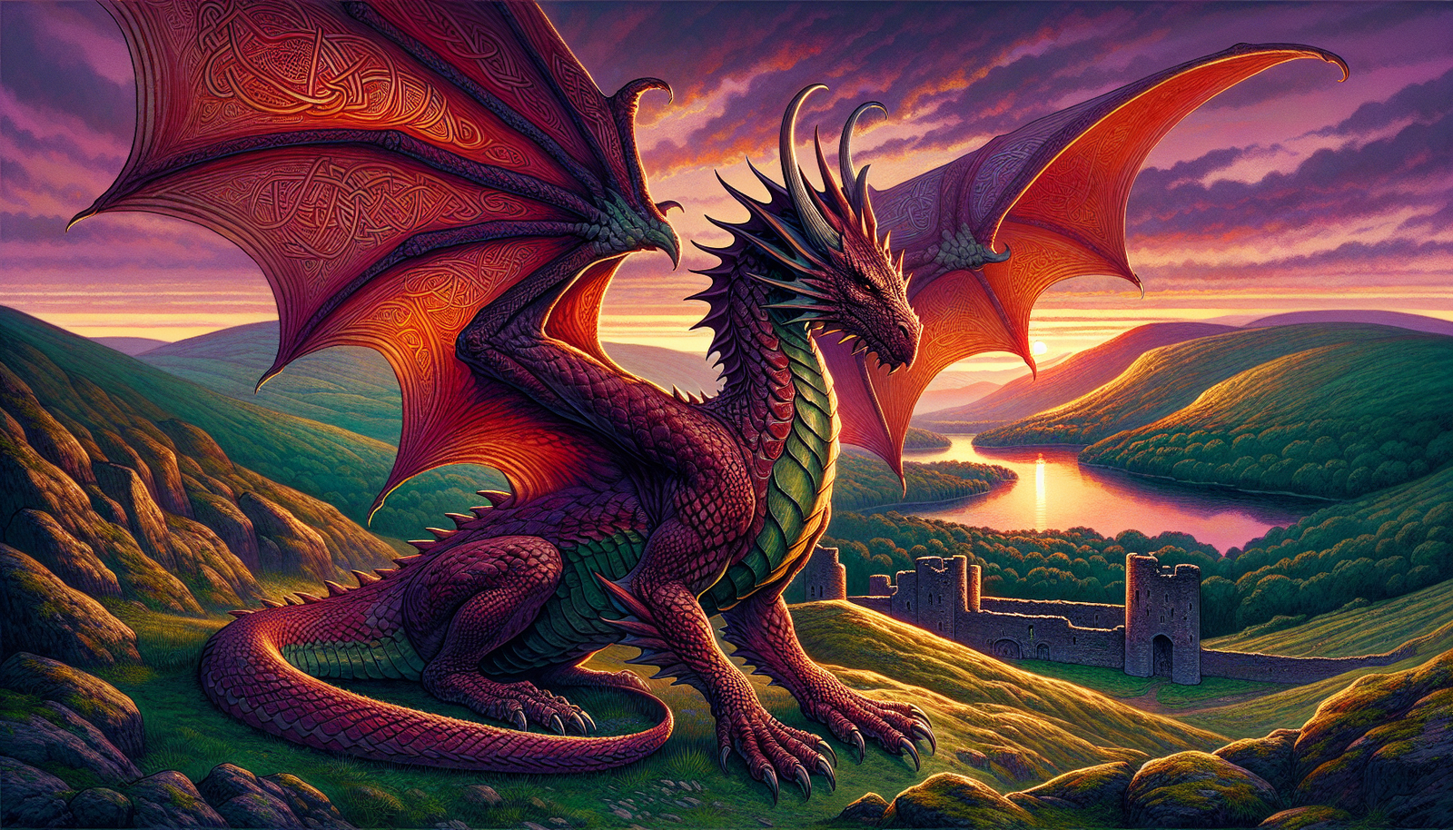 Welsh Dragons and their lore