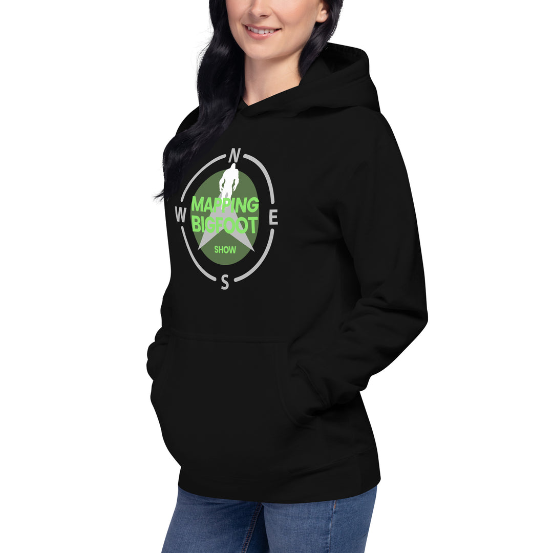 Mapping Bigfoot Unisex Hoodie